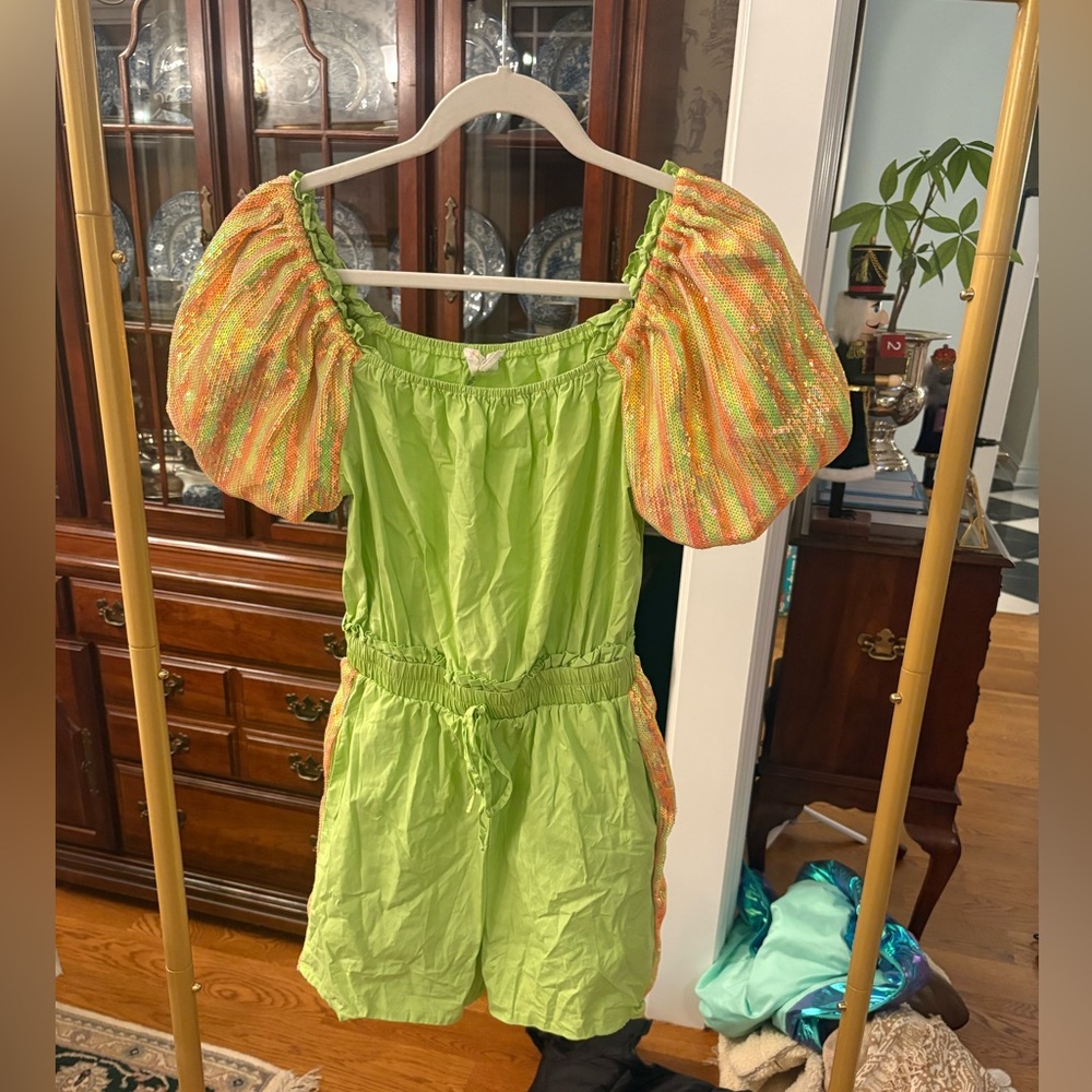 Fantastic Fawn Green and Multicolor Jumpsuit